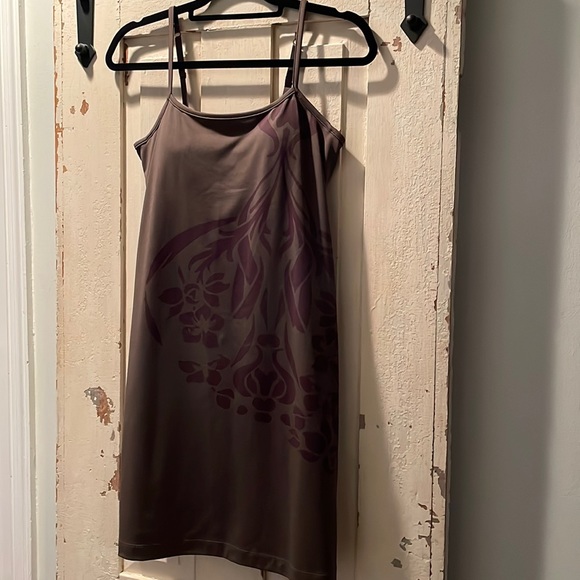 Athleta Dresses & Skirts - Athleta spandex taupe/gray/ brown dress